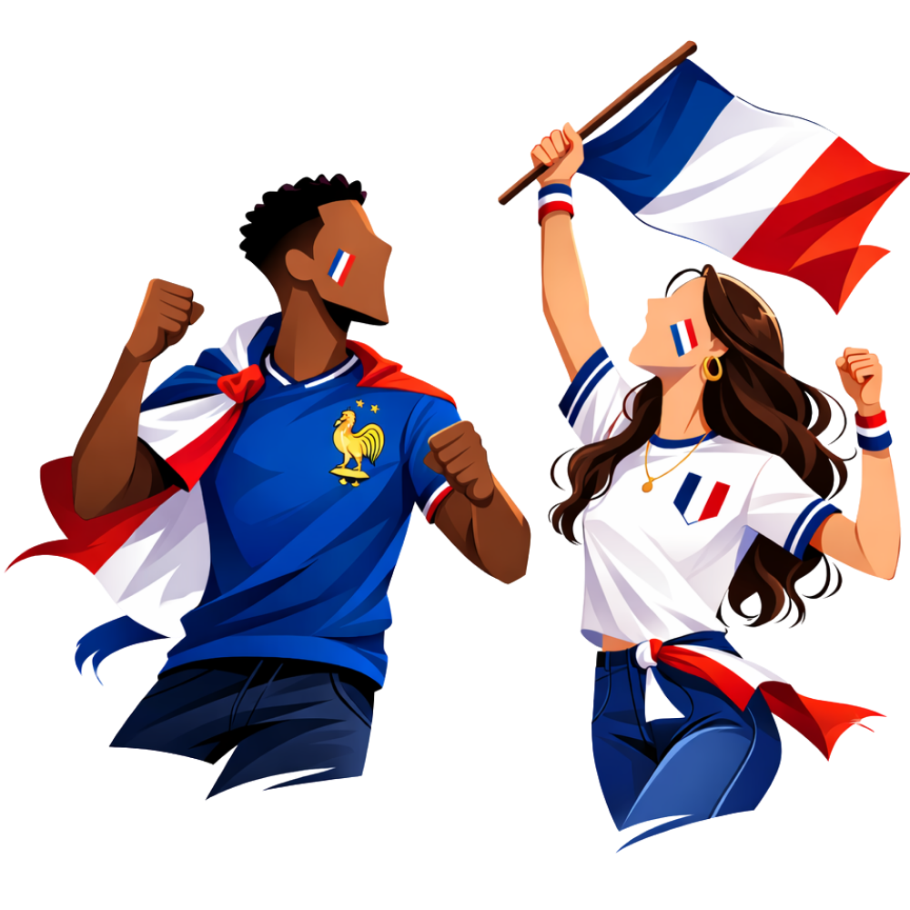 Supporters équipe de France